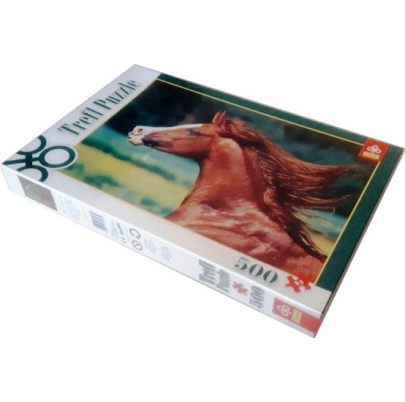 500 ks puzzle Arabský kôň Gobelín