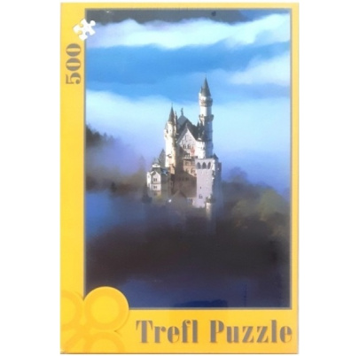 500 ks puzzle Zámok v hmle