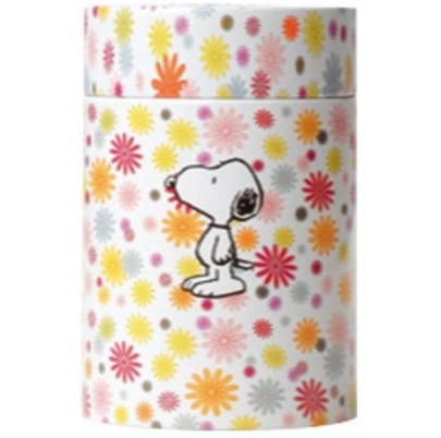 Snoopy skladovacia dóza malá Kvety