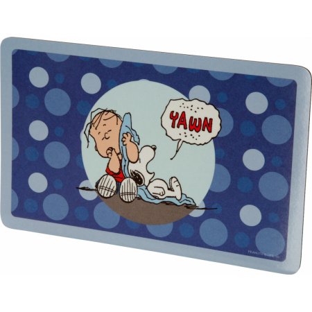 Snoopy raňajková doska Zívanie