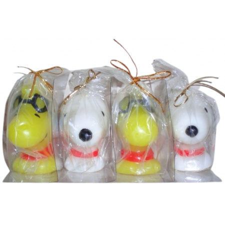 Snoopy sviečky 4 kusy