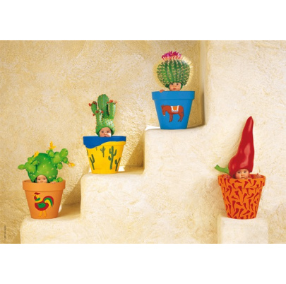 1000 ks puzzle Kaktusy