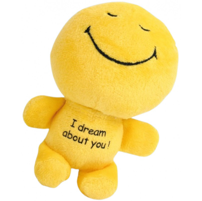 Smajlík plyš 25 cm Snívam o Tebe