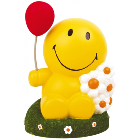 Smajlík pokladnička s klipom balón