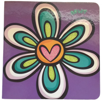 Poznámkový blok linajkový Kvet