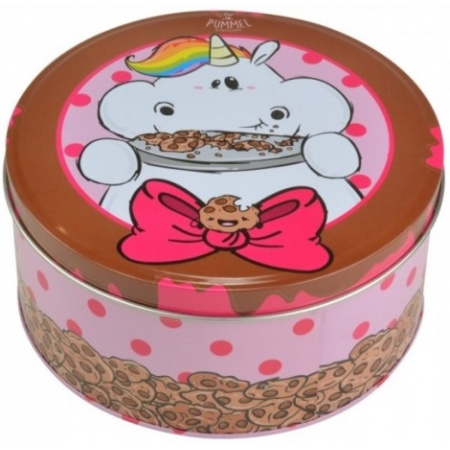 Pummel dóza na kekse bodky