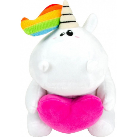 Pummeleinhorn plyšový jednorožec 25 cm so srdcom