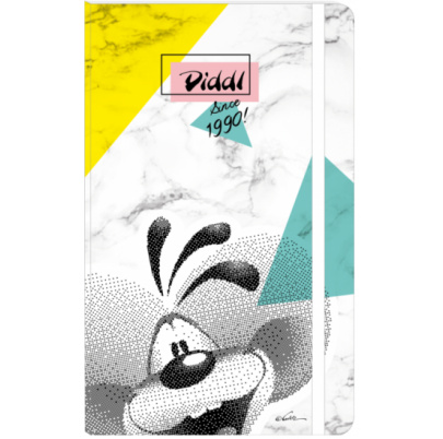 Diddl zápisník 1990 s gumičkou