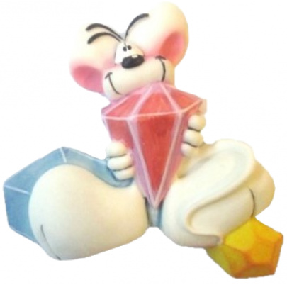 Diddl magnetka Diamanty