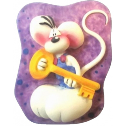 Diddl magnetka Kľúč