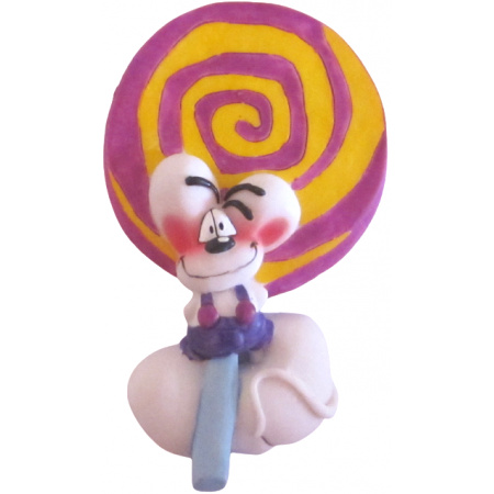 Diddl magnetka Lízanka