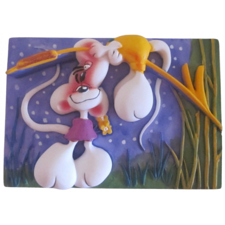 Diddl magnetka Na klásku