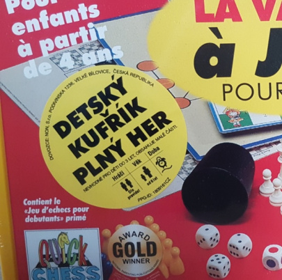 Soubor her Dětský kufřík plný her