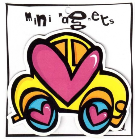 Happy House magnetka Auto