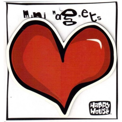 Happy House magnetka Srdce