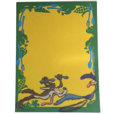 Blok s magnetom Kojot a Road Runner