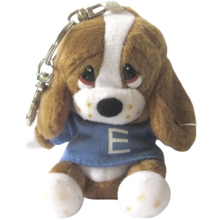 Plyšová kľúčenka Sad písmeno E