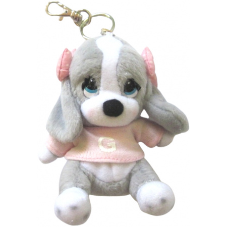 Plyšová kľúčenka Sam písmeno G