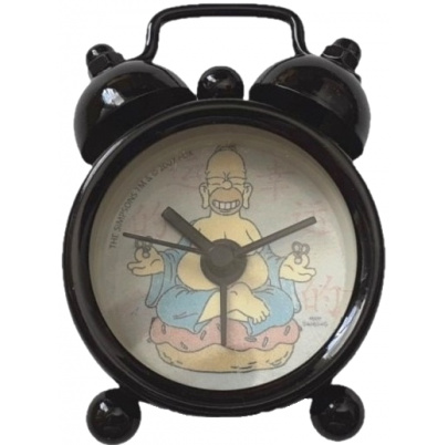 Simpsons budík mini Homer budha