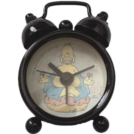 Simpsons budík mini Homer budha