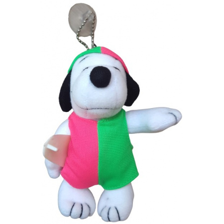 Snoopy plyš s prísavkou kostým Surfista