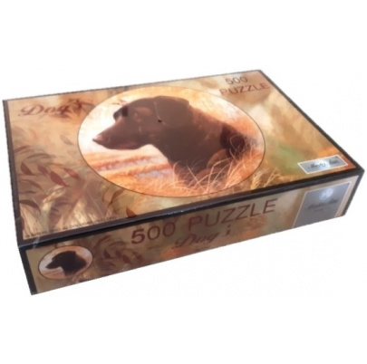 500 ks puzzle okrúhle Labradorský retríver