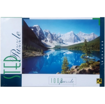 1000 ks puzzle Jazero v horách