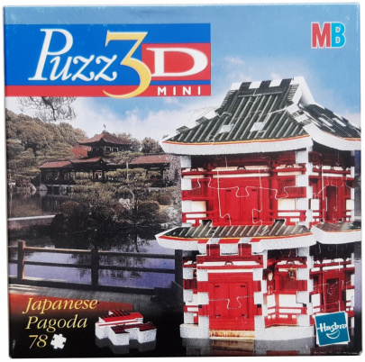 Puzzle 3D mini Japonská pagoda