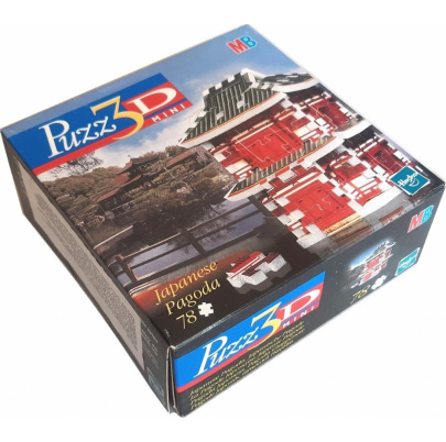 Puzzle 3D mini Japonská pagoda