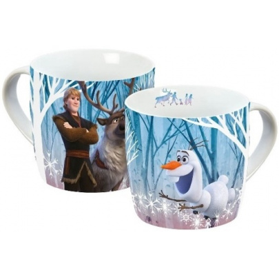 Frozen hrnček 250 ml Kristoff, Sven a Olaf