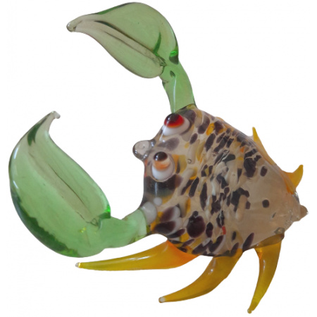 Sklenená figúrka Krab