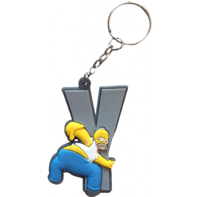 Simpsons kľúčenka abeceda Y