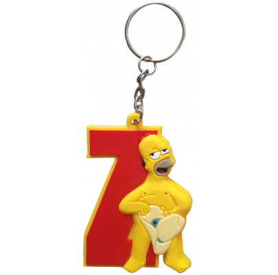 Simpsons kľúčenka abeceda Z