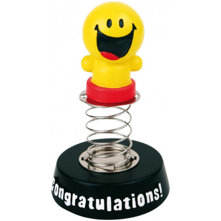 Smajlík ťažítko 8 cm Gratulujem!