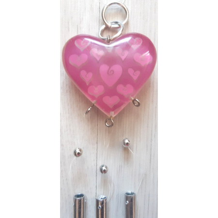 Zvonkohra Srdce Ružové srdcia
