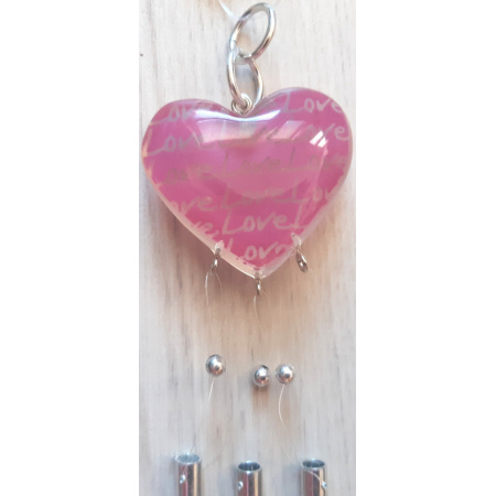 Zvonkohra Srdce ružové Láska
