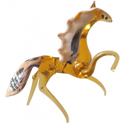 Sklenená figúrka Kôň