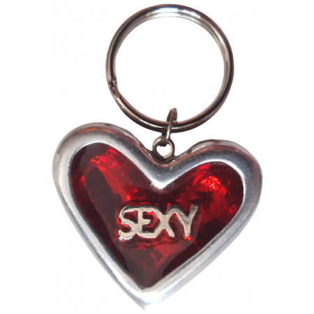 Kľúčenka Srdce SEXY