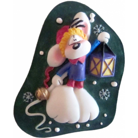 Diddl magnetka S lampášom