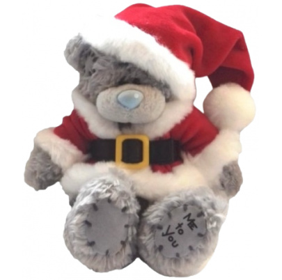 Plyšový medveď 15 cm Mikuláš