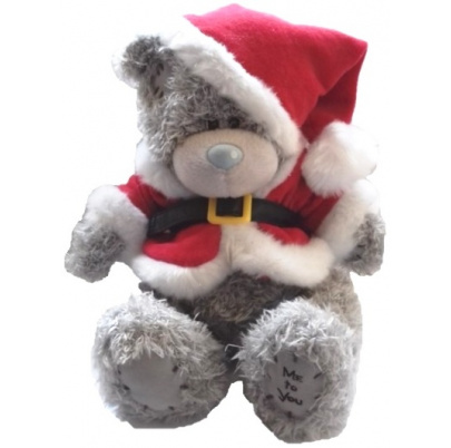 Plyšový medveď 23 cm Mikuláš