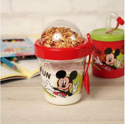 Mickey Mouse detský pohár na cesty 350 ml