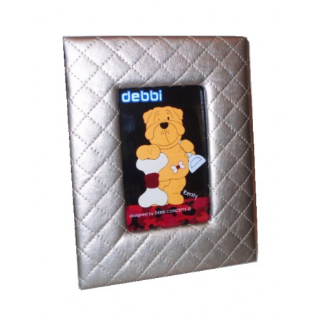 Fotorámik strieborný psík Berny