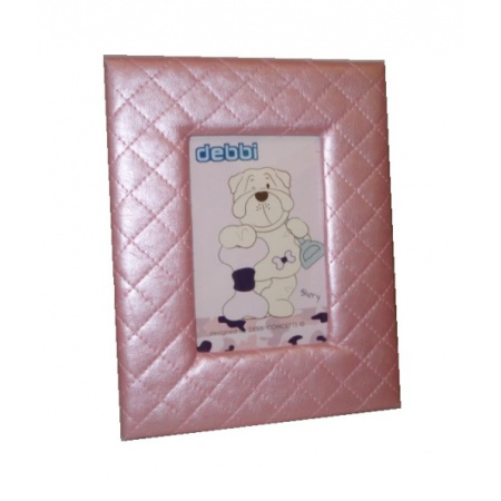 Fotorámik ružový psík Shery