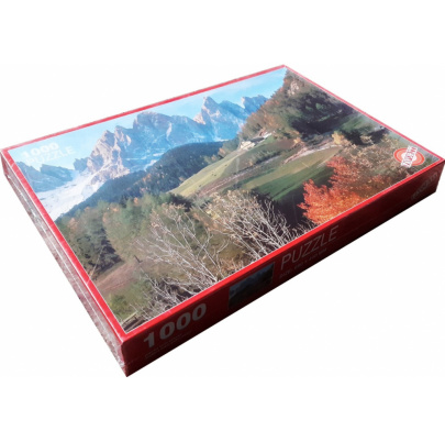 1000 ks puzzle Dolomity, Taliansko