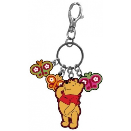 Pooh kľúčenka Motýle