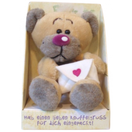 Pimboli plyšový medveď 15 cm Milý pozdrav