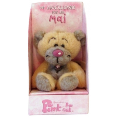 Pimboli plyšový medveď 8 cm Máj