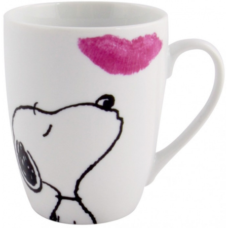 Snoopy hrnček 300 ml Ranný bozk