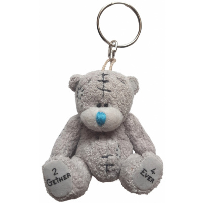 Plyšová kľúčenka medveď 8 cm Navždy spolu